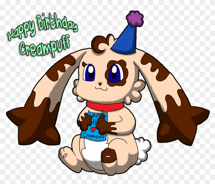 Happy Birthday Creampuff By Kat-skittychu - Cartoon #1025151
