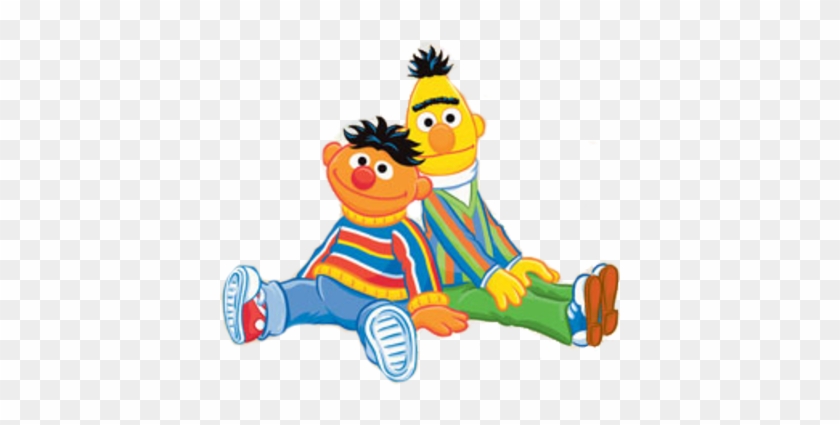 Oscar The Grouch Clipart Ernie And Bert - Bert And Ernie Cartoon #1025184