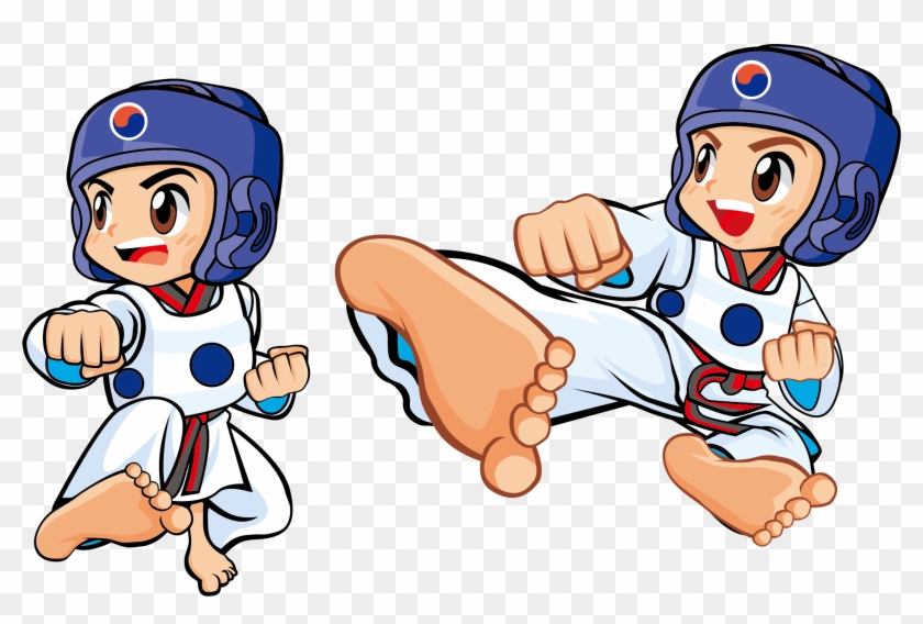 Taekwondo Kick Martial Arts Karate - Taekwondo Cartoon - Free Transparent PNG Clipart Images Download Taekwondo Kick Martial Arts Karate - Taekwondo Cartoon - Free Transparent PNG Clipart Images Download