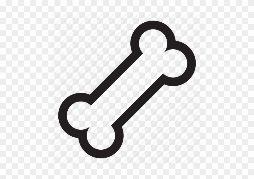 Biscuit, Bone, Canine, Chew, Dog, Doggy, Treat Icon - Hueso De Perro Png #1025276