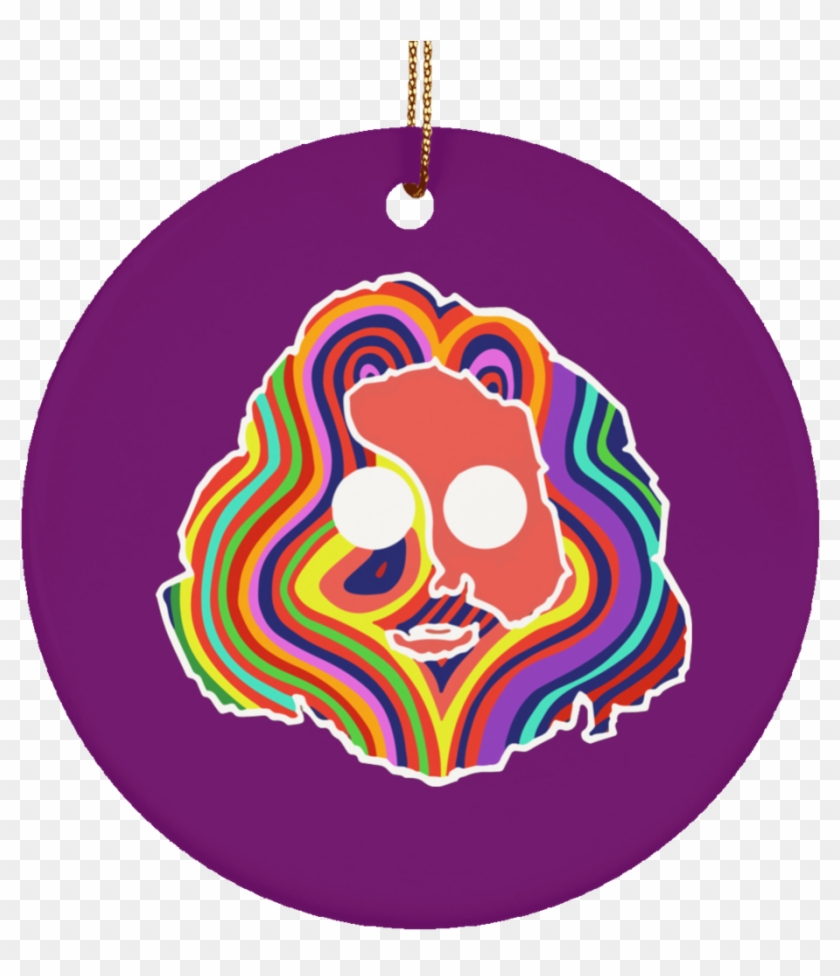 Colorful Jerry Ceramic Circle Ornament - T-shirt #1025358