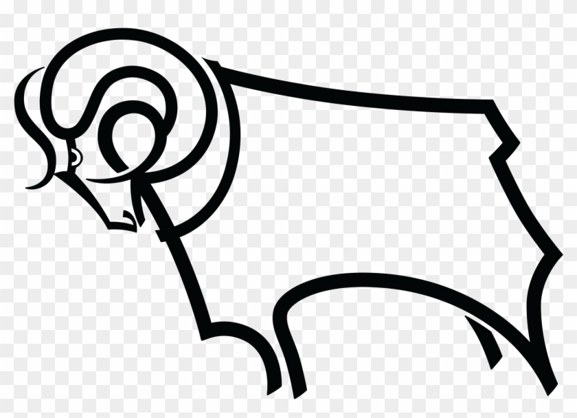 Last Match - Derby County Ram Logo #1025392
