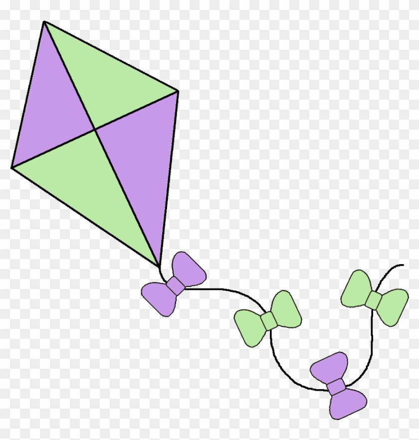 Kite Clipart Cute - Kite Clip Art For Kids #1025428