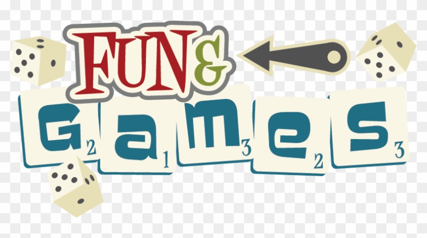 Fun & Games Svg Scrapbook Title Games Svg Cut Files - Fun & Games #1025451