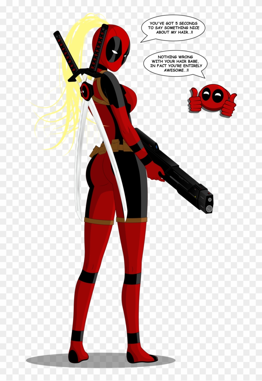 Lady Deadpool By Lamb3rt - Deadpool #1025491