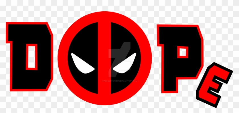 Deadpool Is Dope By Fieldsofdaisies On Deviantart Rh - Deadpool Logo Vector #1025518