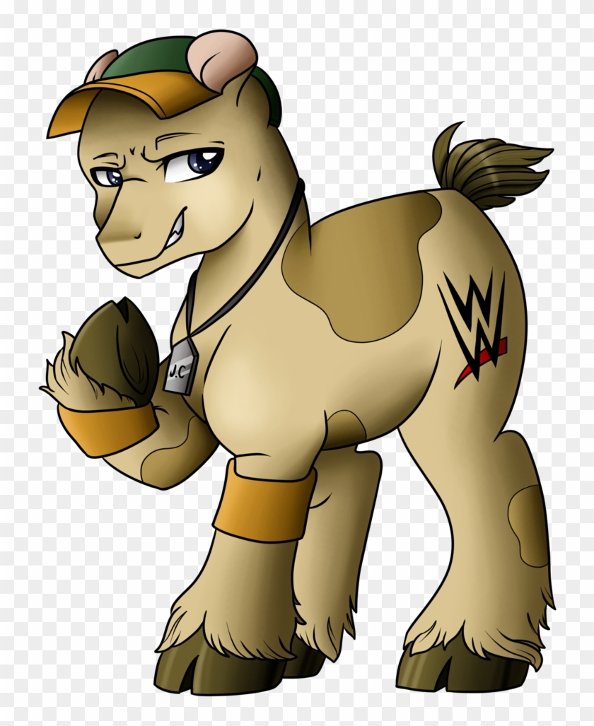 Sk-ree, Dog Tags, Hat, John Cena, Ponified, Safe, Solo, - John Cena Pony #1025549