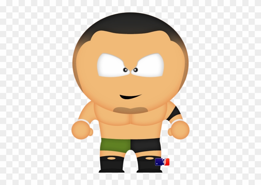 Samoa Joe By Spwcol - South Park Wwe Characters #1025591