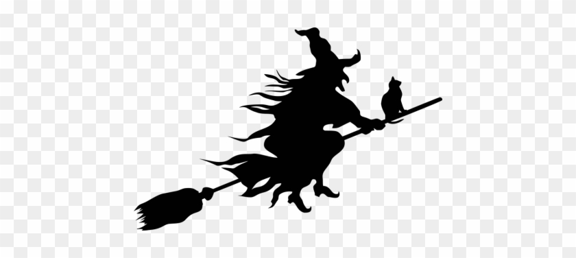 “good Evening, Ladies And Gentlemen, And Welcome To - Witch Flying On A Broom #1025631