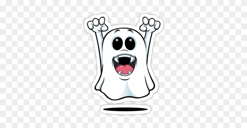 Cartoon Ghost - Smiley Ghost #1025711