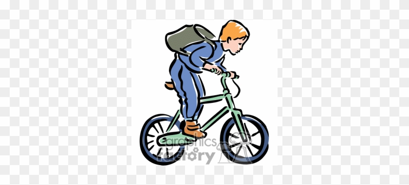 ¿te Gusta Montar En Bicicleta - Riding A Bike Clipart #1025768