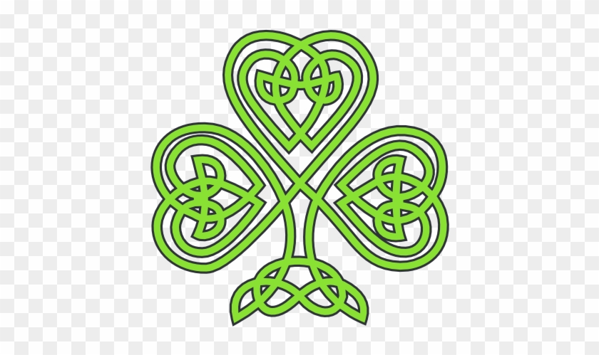 Celtic Shamrock Flower Treehugger Peace Saint Patricks - St Patricks Day Celtic #1025788