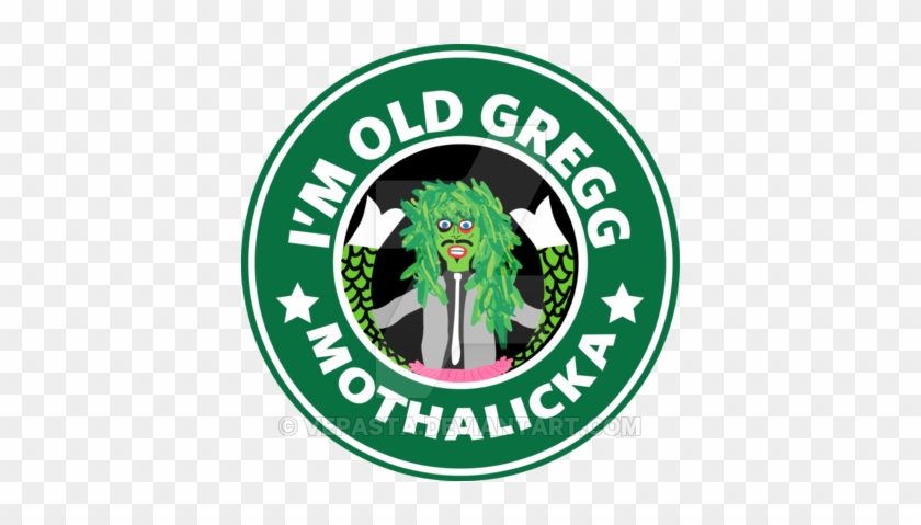 Old Gregg Starbucks Logo By Vepasta - Mighty Boosh Series 2 #1025838