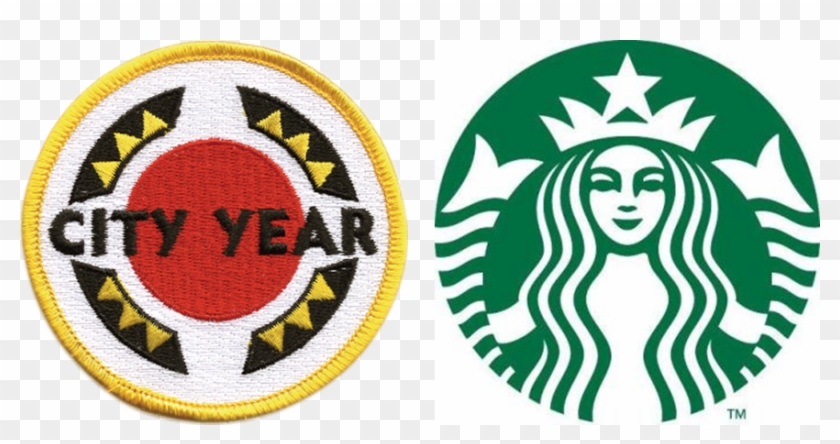 Starbucks And City Year Logo Png - Starbucks New Logo 2011 #1025875