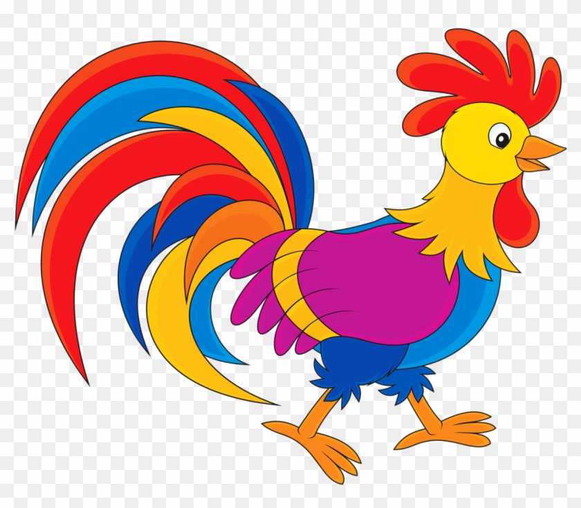 Фото, Автор Soloveika На Яндекс - Colorful Rooster Clipart #1025934