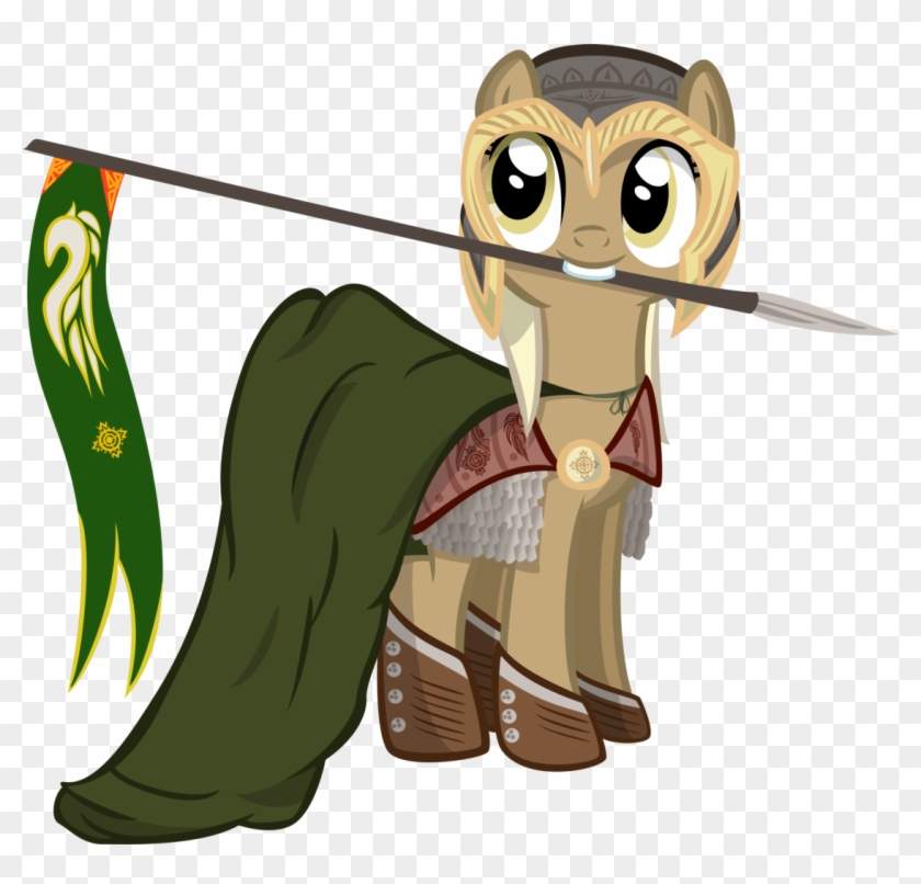 Sintakhra, Banner, Cape, Clothes, Crossover, Flag, - Lord Of The Ring Cartoon Crossover #1026016