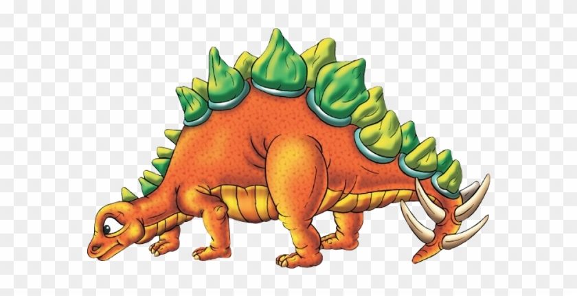 Cartoon Dinosaur 15 Height - Adesivo Murale - Dinosauro 1 - 27x16cm - Wall-art.it #1026222