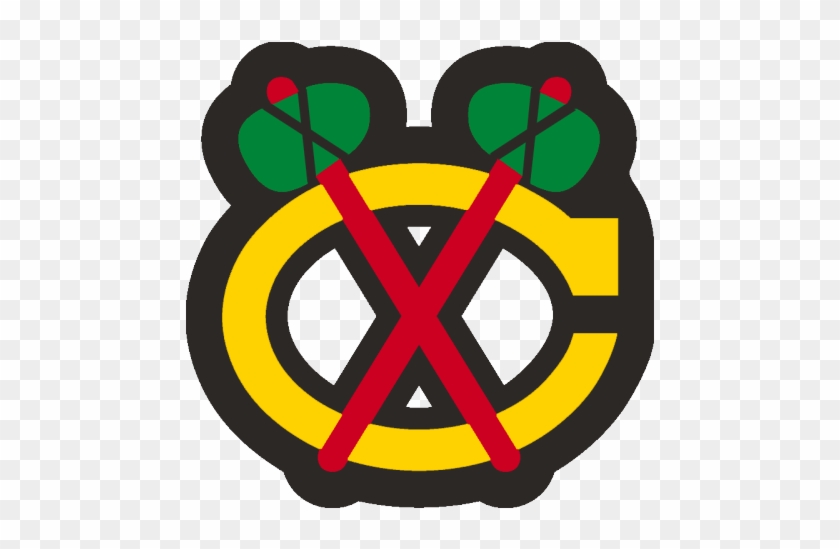 Nhl Clipart Blackhawks - Chicago Blackhawks Secondary Logo #1026290