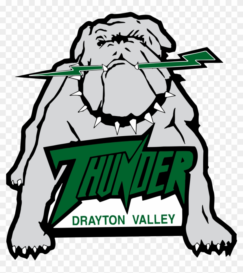 Drayton Valley Thunder Logo #1026420