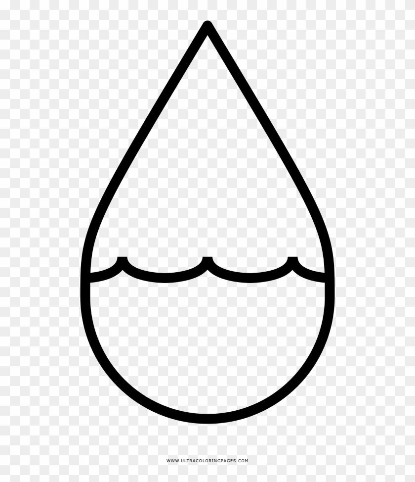 Water Drop Coloring Page - Coloring Book #1026470