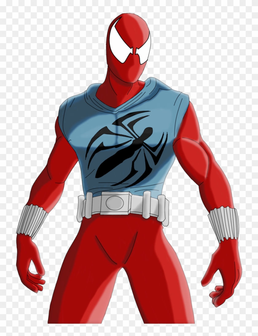 Scarlet Spider By Dhencod On Deviantart - Spider Man Scarlet Png #1026475