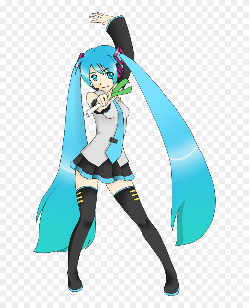 Hatsune Miku Leekdance By Shy Turtle Princess - Cartoon #1026535