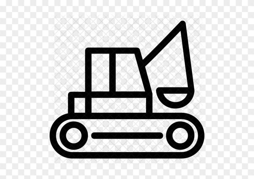 Bulldozer Icon - Heavy Equipment #1026611