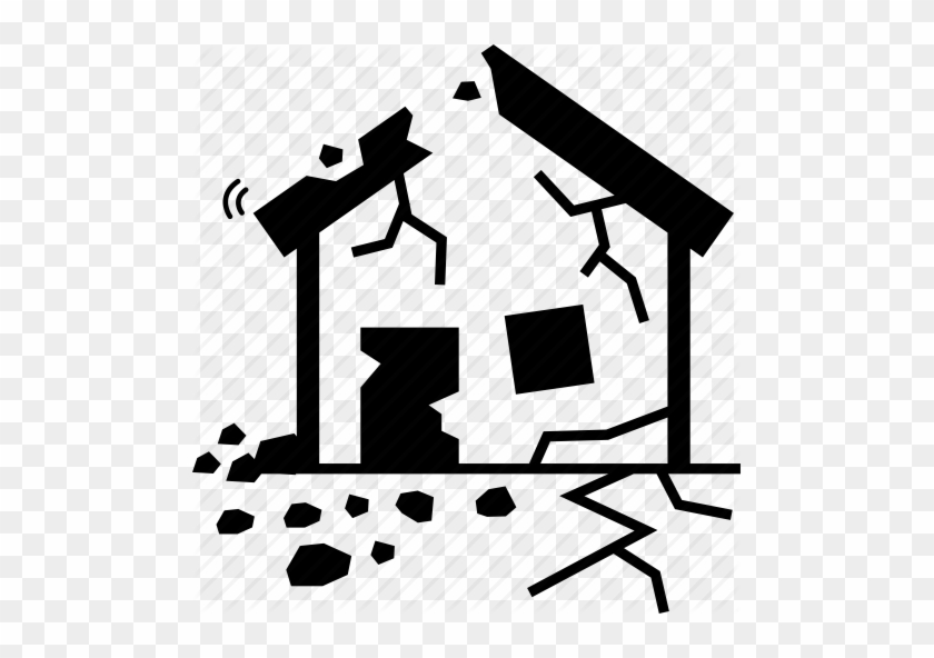 Pin Destroyed House Clipart - School Bankruptcy #1026657