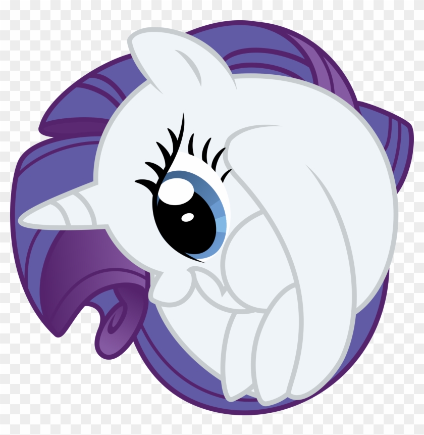 Rarity Pinkie Pie Face Purple Mammal Nose Cartoon Vertebrate - Mlp Rariball #1026744