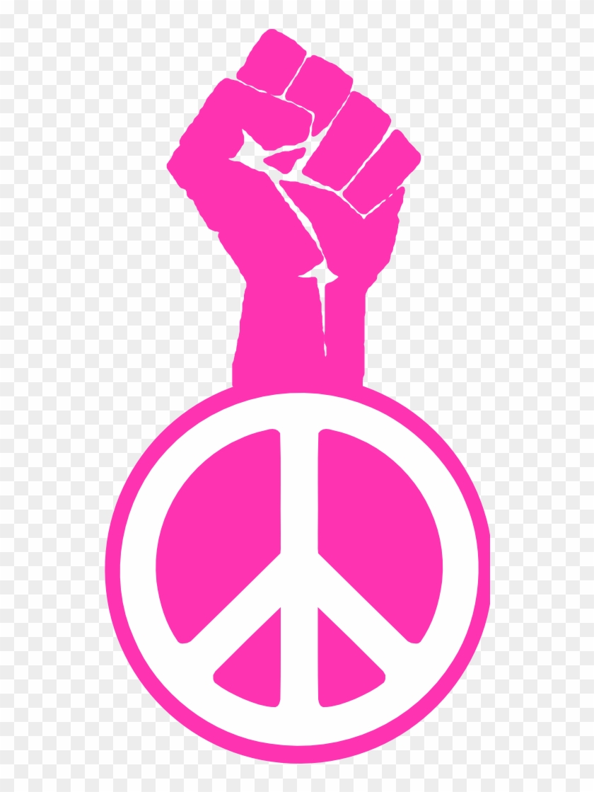Peace Sign Clipart Logo - Fist Peace Sign #1026769