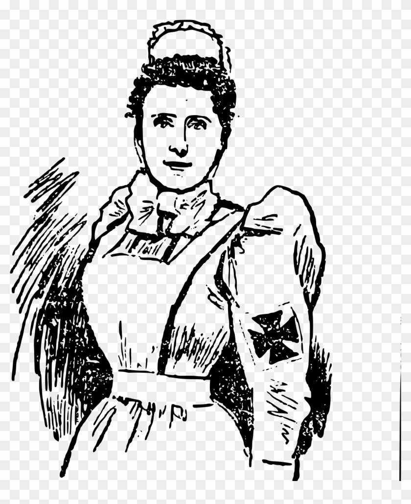 Nurse - Custom Name Illustrated Vintage Nurses Day, Apron #1026914