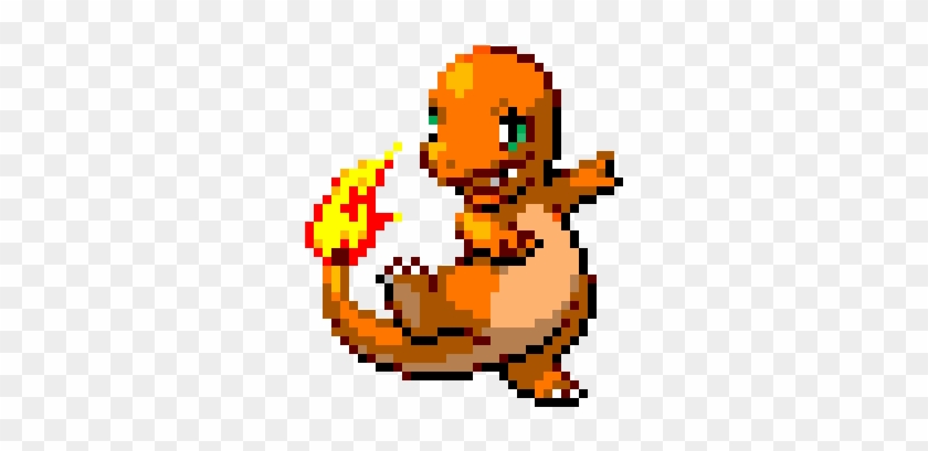 Charmander - Cross Stitch Pokemon Patterns Charmander #1026930