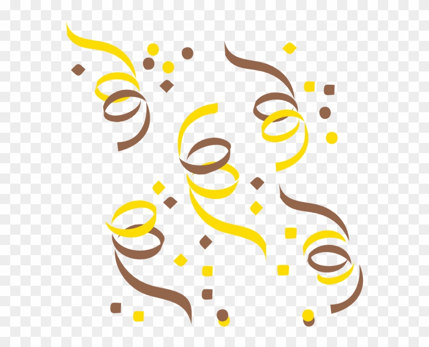 Free Confetti Vector Png - Black Confetti Clip Art #1026968