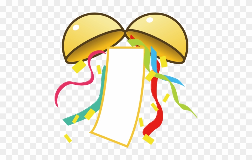 Confetti Ball Emoji - Confetti #1027011