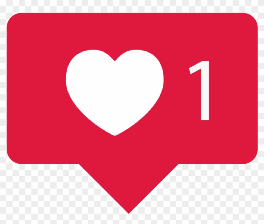 Instagram Love Stiker Story Comment Icon Logo - Instagram Like Sticker Transparent #1027037