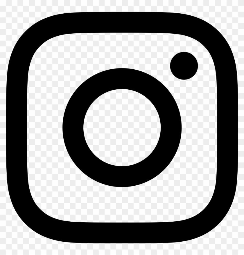 Computer Icons Clip Art Instagram 3000 3000 Transprent - Instagram Logo Transparent White #1027040