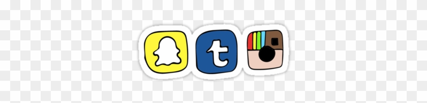 Emojis Redessociales Instagram Snapchat Facebook Sticke - Instagram Tumblr Png #1027046