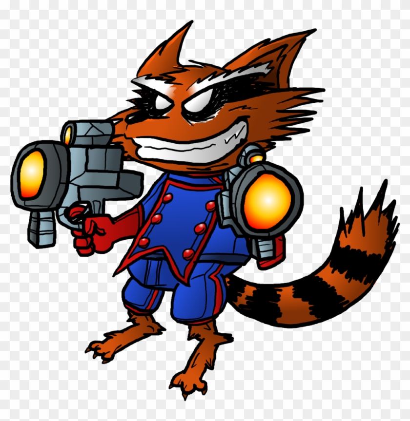 Rocket Raccoon By Spizzlelep Rocket Raccoon By Spizzlelep - Cartoon #1027075