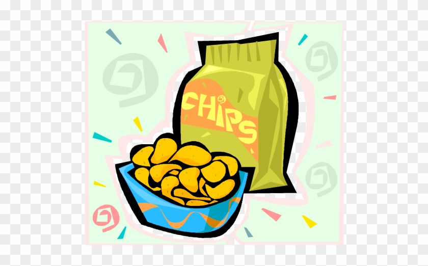 Potato Chips Clip Art #1027093