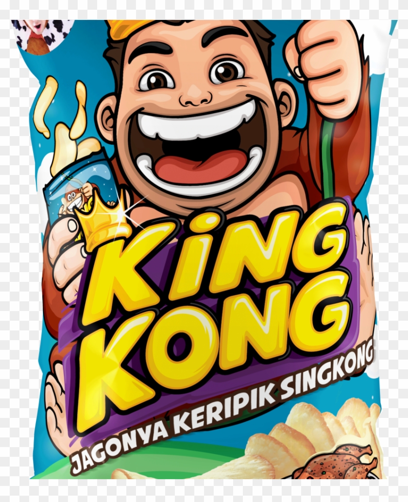 Chips Clipart Cassava - Snack Kingkong Png #1027096