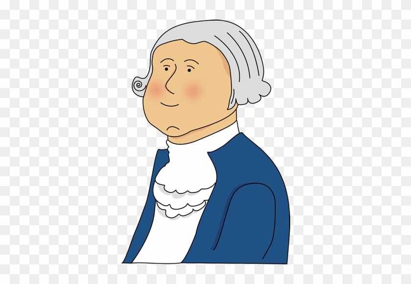 Presidents Clipart Cute - Geroge Washington Clip Art #178495