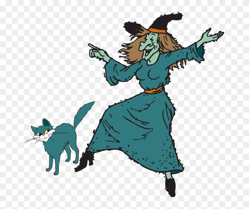 Fun Halloween Witch Clipart Kid - Witch Clipart Transparent #178503