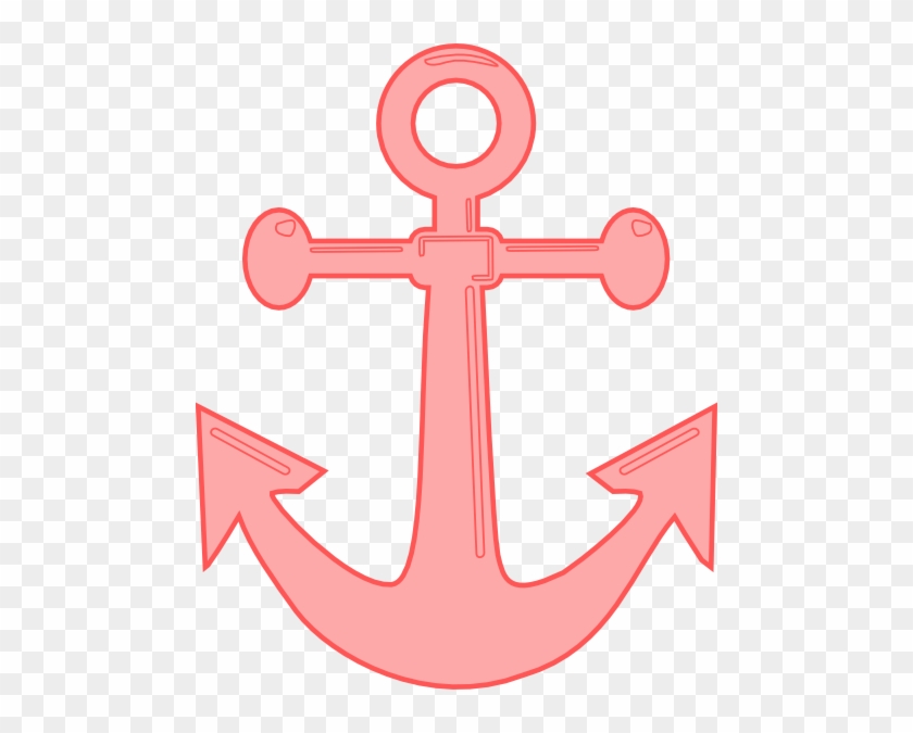 Silhouette Of A Anchor #178603