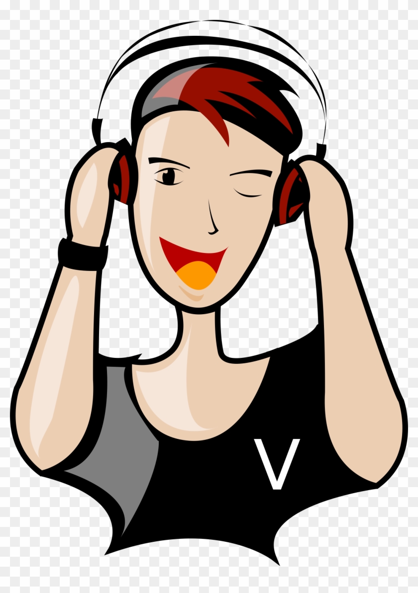 Headphones-152341 - Dj Cartoon #178611