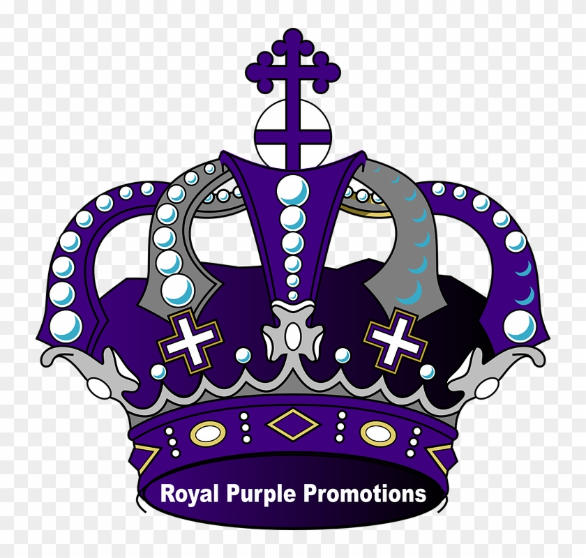 Clip Art At Clker - Purple Crowns #178689
