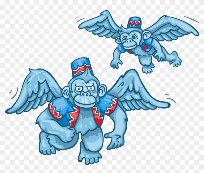 Flying Monkey Clip Art - Flying Monkey Clip Art #178696