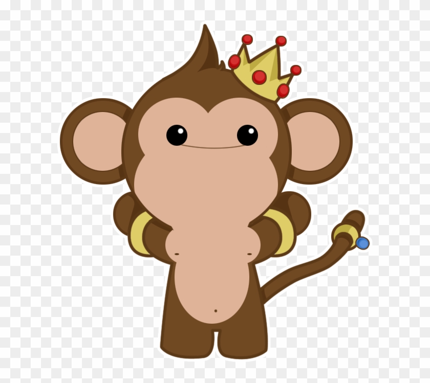 Rich Monkey By Bluebubble-l On Clipart Library - Rich Monkey Cartoon - Free  Transparent PNG Clipart Images Download
