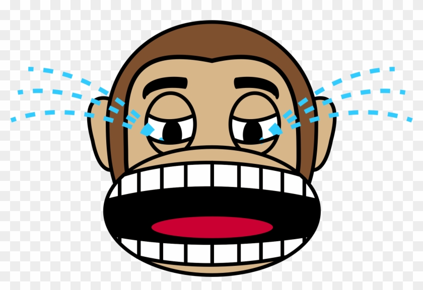 Big Image - Crying Monkey Emoji #178720