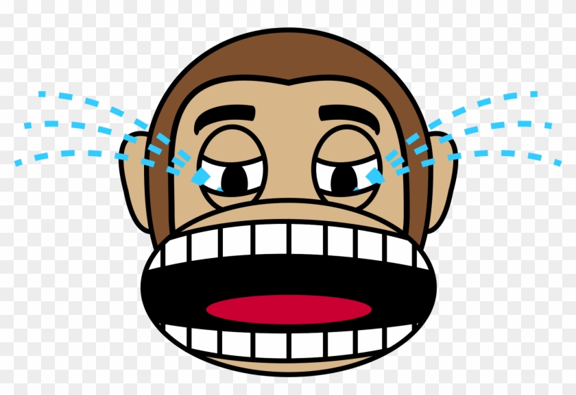 crying monkey with banana toy