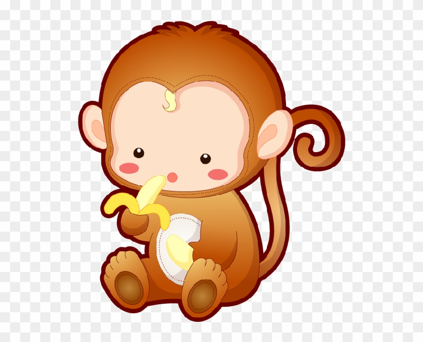 Animated Monkeys Pictures Baby Monkey Cute Cartoon Free Transparent Png Clipart Images Download